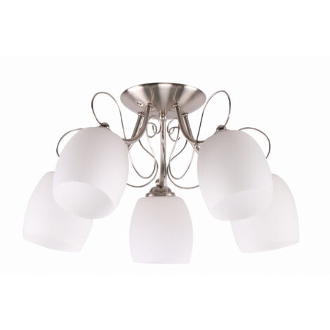 Plafoniera Candellux AMBA 35-79251 5xE27 cromo 56cm