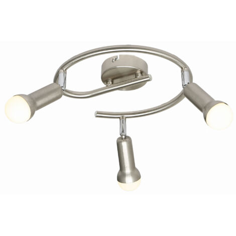 Plafoniera Candellux ARC 98-63304 argento 3xE14 42cm