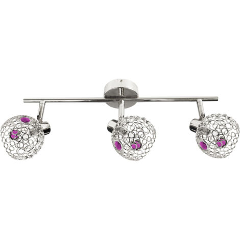 Plafoniera Candellux ARON cromata 3xG9 metallo 55cm