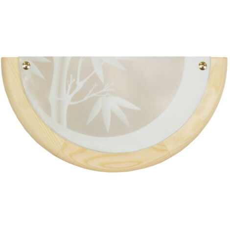 Plafoniera Candellux Bamboo 11-06639 legno 30cm E27