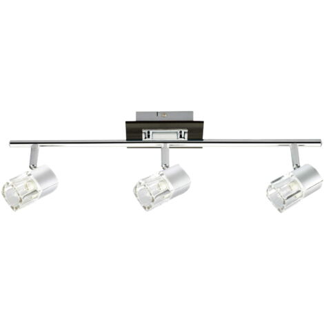 Plafoniera Candellux CAVA cristallo cromata 3xG9 48cm
