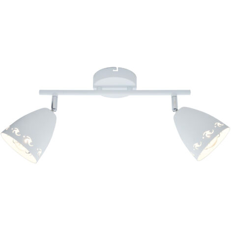 Plafoniera Candellux Coty 92-67128 2xE14 bianca metallo