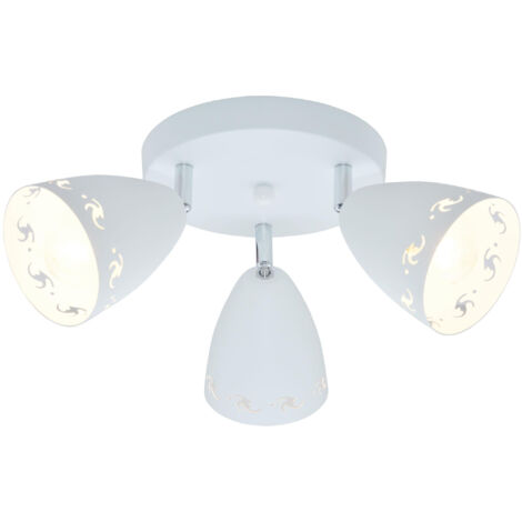 Plafoniera Candellux Coty 98-67135 bianca 3xE14 38cm