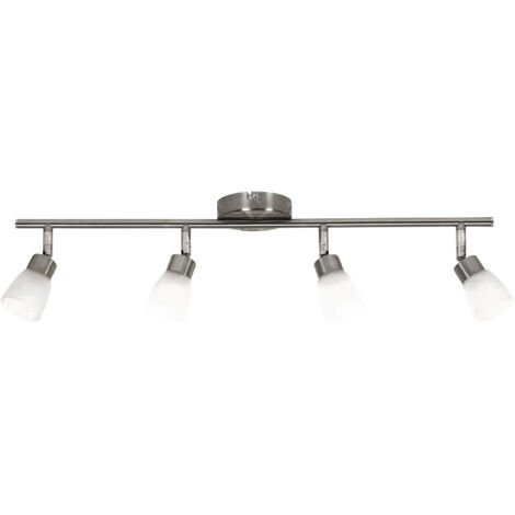 Plafoniera Candellux DROPS 4xG9 metallo bianco cromo