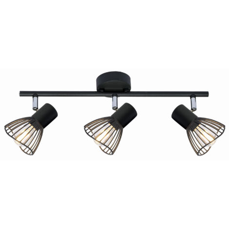 Plafoniera Candellux FLY 93-61911 nera 3xE14 56cm IP20