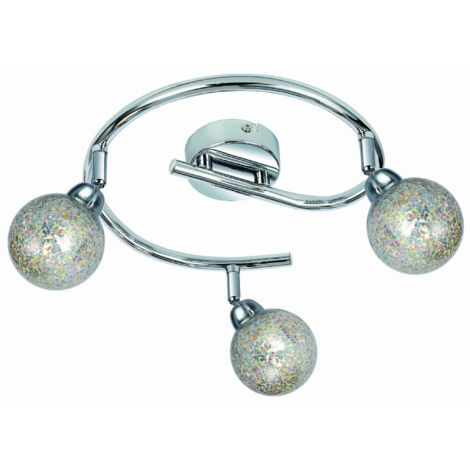 Plafoniera Candellux Kaleidoscope 98-61577 cromo 45cm 3xG9