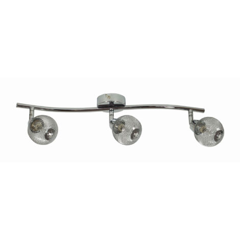 Plafoniera Candellux NOVEL cromo 3xG9 metallo 93-06974