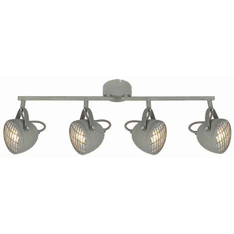 Plafoniera Candellux PENT 94-68071 4xGU10 grigia metallo