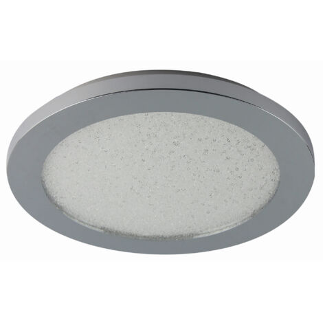 Plafoniera Candellux Pixel LED 12W dimmer 3000K 22cm cromo