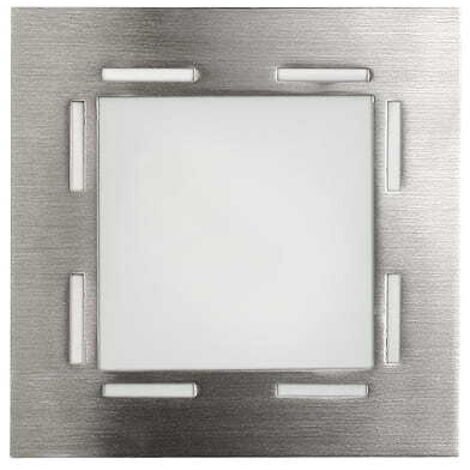 Plafoniera Candellux Techno quadrata nichel G9 14cm
