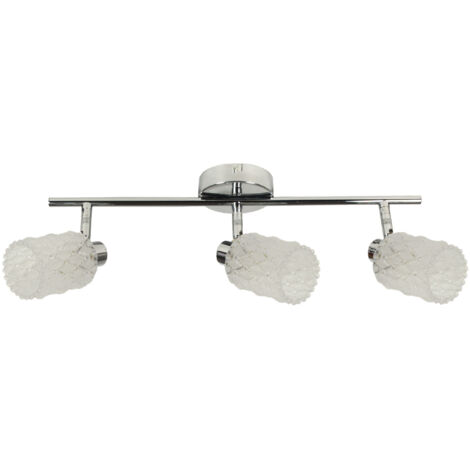 Plafoniera Candellux TRANS 3xG9 cromata vetro 51cm