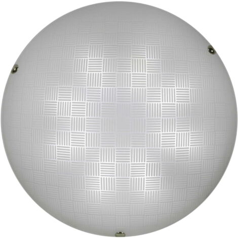 Plafoniera Candellux Vertico 30cm vetro bianco E27