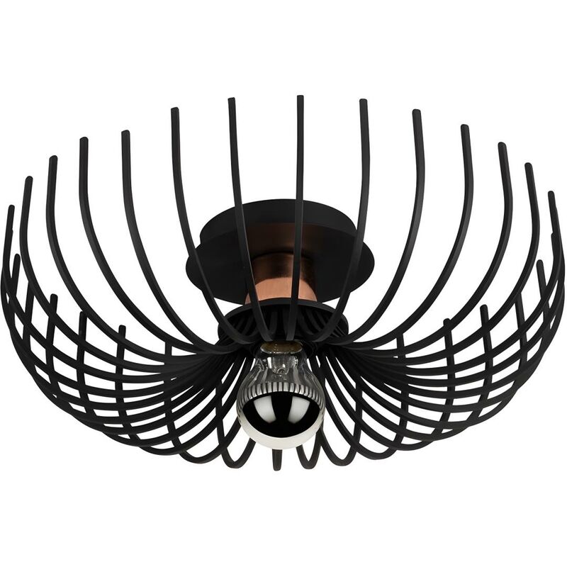 Vente-unique - Plafoniera cavi in Metallo D.36 x