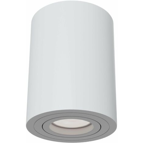 Plafoniera Ceiling & Wall in Alluminio Alfa Bianco