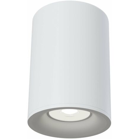 Plafoniera Ceiling & Wall in Alluminio Alfa Bianco