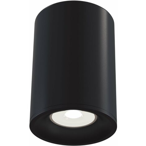 Plafoniera Ceiling & Wall in Alluminio Alfa Nero