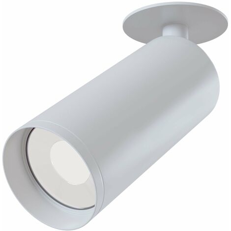 Plafoniera Ceiling & Wall in Alluminio Focus Bianco