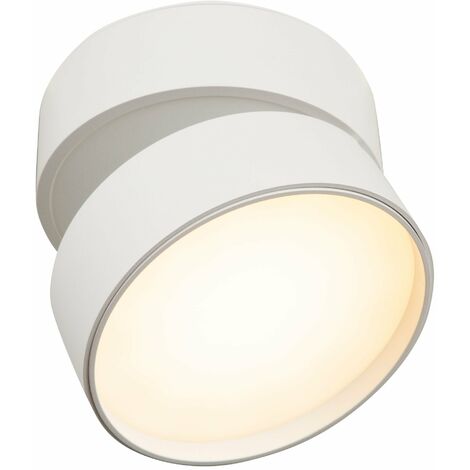 Plafoniera Ceiling & Wall in Alluminio Onda Bianco