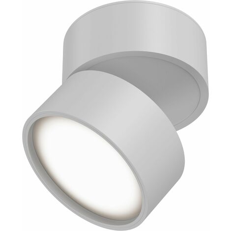 Plafoniera Ceiling & Wall in Alluminio Onda Bianco