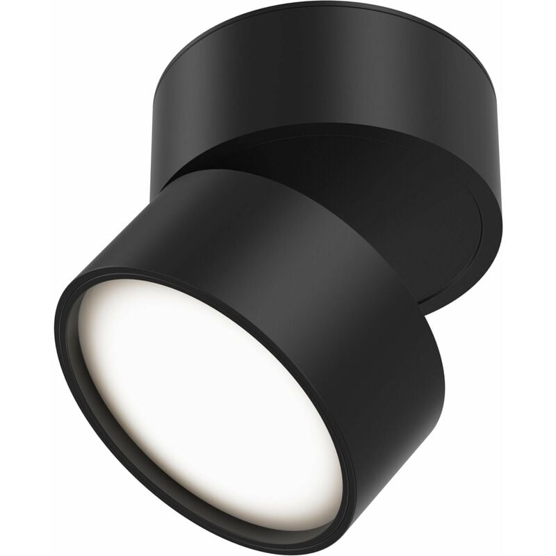 Plafoniera Ceiling & Wall in Alluminio Onda Nero