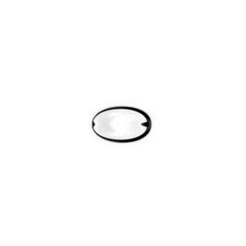 Image of Prisma plafoniera chip ovale 30 colore nero 30w 005782