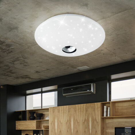 LED Lampada da soffitto Camera da Letto, Soggiorno Plafoniera Cielo  stellato Design Sala da pranzo Lampada a Sospensione Paralume Vetro  Simpatica Lampada per Bambini : : Illuminazione