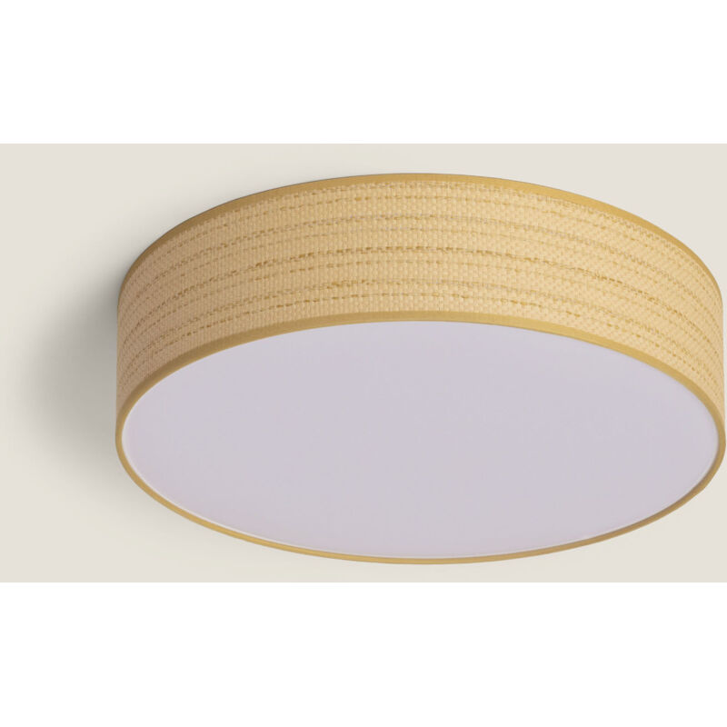 Plafoniera Circolare in Tessuto Ø500 mm Ranje Naturale