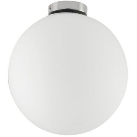 PLAFONIERA CITY 1XE27 D.30XH32CM BIANCA.
