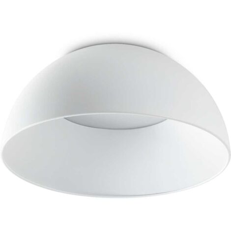 Plafoniera Contemporanea Corolla Metallo Bianco Led 24W 3000K Ip20