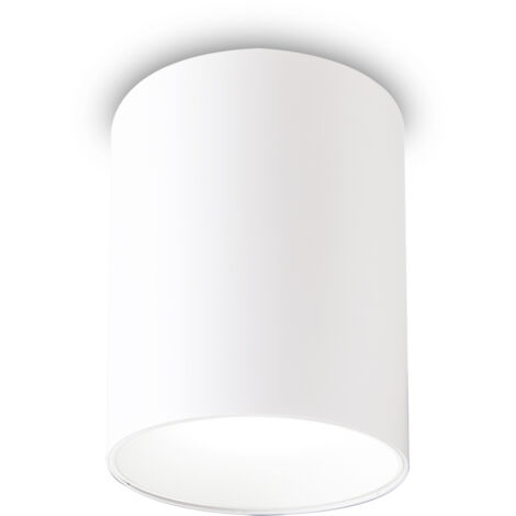 Plafoniera Contemporanea Nitro Alluminio Bianco Led Integrato 25W 3000K Ip20