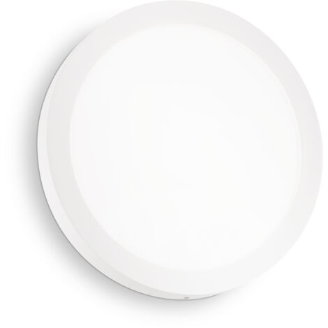 Plafoniera Contemporanea Universal Acciaio Bianco Led Integrato 25W 4000K Ip20