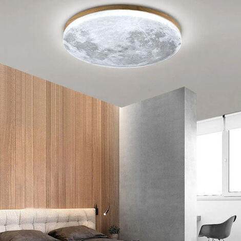 Plafoniera creativa, moderna e minimalista, da soffitto, accogliente plafoniera, applique da soffitto per camera da letto, adatta per ingresso e camera da letto (26 cm, 6000 K)