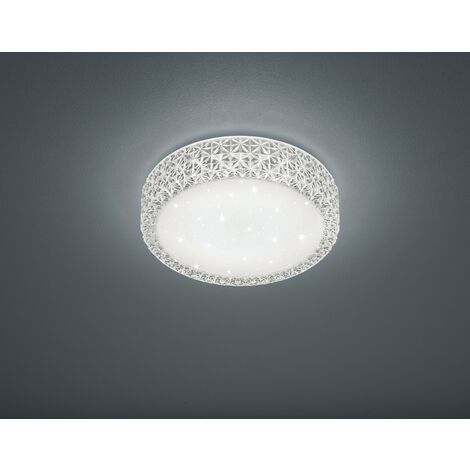 Plafoniera da Interno a LED in Acrilico Bianco