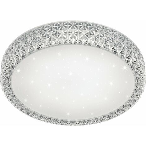 Plafoniera da Interno a LED in Acrilico Bianco
