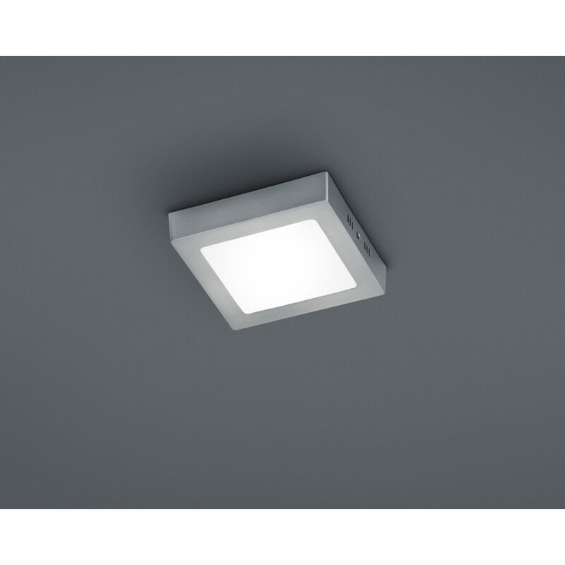 Plafoniera da Interno a LED in Alluminio Nichel