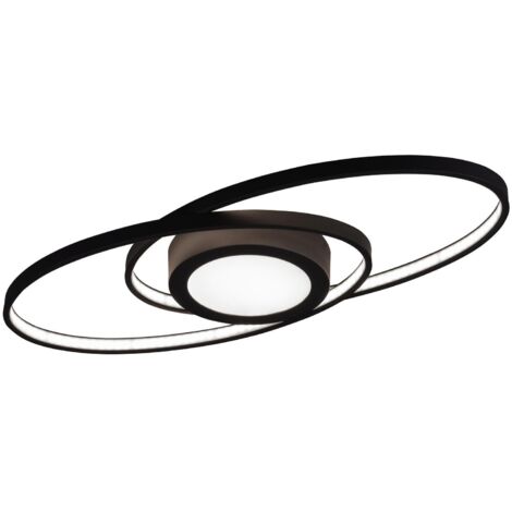 Plafoniera da Interno a LED in Metallo Antracite