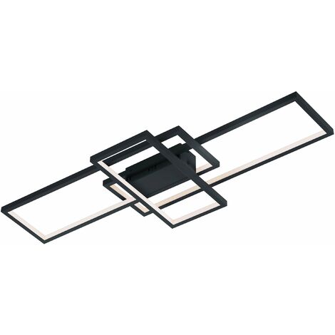 Plafoniera da Interno a LED in Metallo Antracite