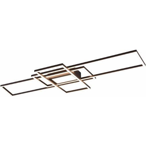 Plafoniera da Interno a LED in Metallo Antracite