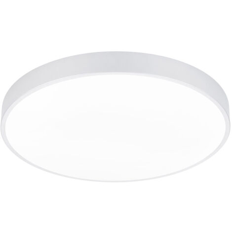 Plafoniera da Interno a LED in Metallo Bianco Opaco