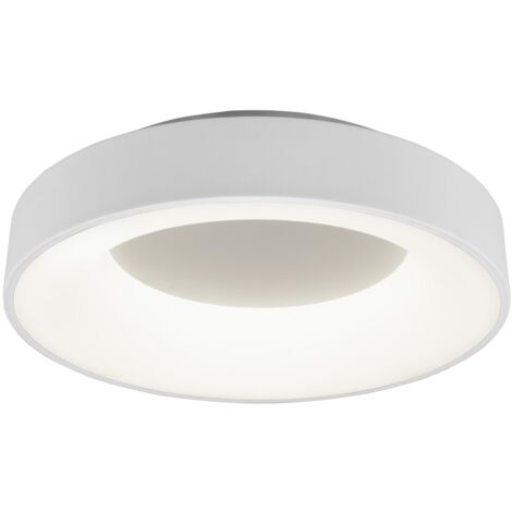 Plafoniera da Interno a Led in Metallo Bianco Opaco