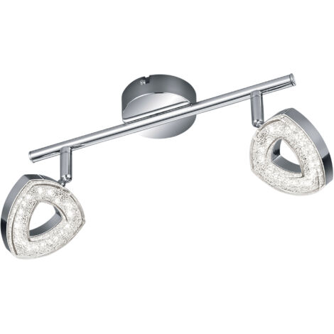 Plafoniera da Interno a LED in Metallo Cromo