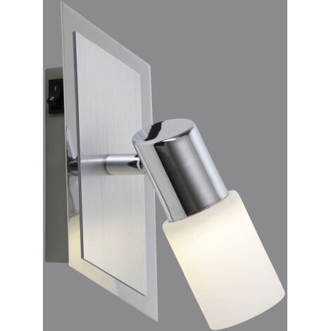 Plafoniera da Interno a LED in Metallo Cromo