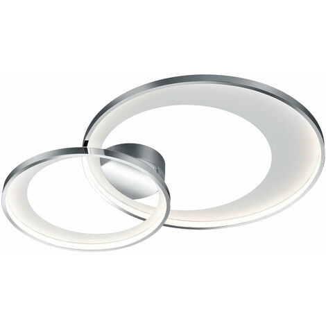 Plafoniera da Interno a LED in Metallo Cromo