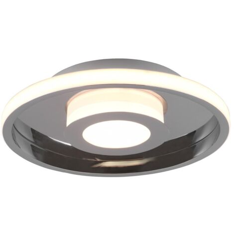 Plafoniera da Interno a led in Metallo Cromo