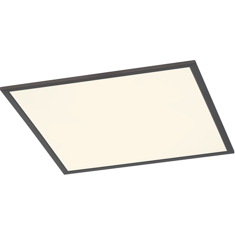 Plafoniera da Interno a led in Metallo Nero Opaco