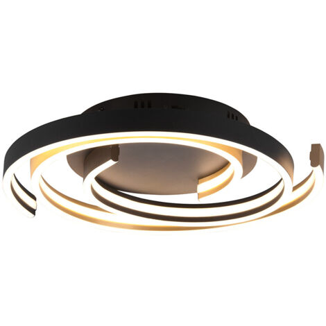 Plafoniera da Interno a LED in Metallo Ottone Opaco