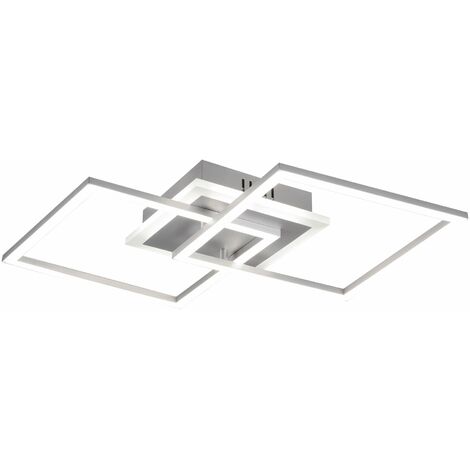 Plafoniera da Interno a LED in Metallo Titanio