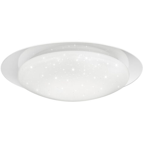 Plafoniera da Interno a LED in Plastica Bianco