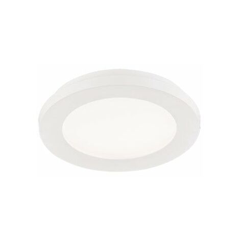 Plafoniera da Interno a LED in Plastica Bianco