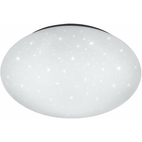 Plafoniera da Interno a LED in Plastica Bianco